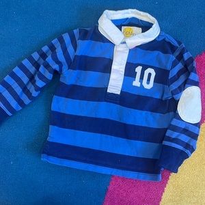 Mini Boden rugby shirt size 2-3Y